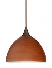 Besa Lighting 1XT-4679CH-LED-BR - Besa Pendant Brella Bronze Cherry 1x6W LED