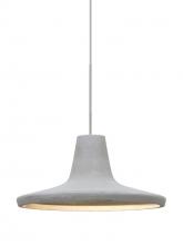 Besa Lighting 1XT-MODUSNA-LED-SN - Besa Modus Cord Pendant, Natural, Satin Nickel Finish, 1x9W LED