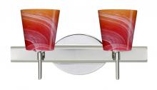 Besa Lighting 2SW-5131SL-CR - Besa Wall Canto 5 Chrome Solare 2x40W G9