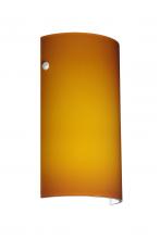 Besa Lighting 704280-LED-WH - Besa Tamburo LED Wall Amber Matte White 1x8W LED