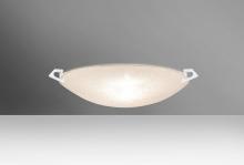 Besa Lighting 8417GL-LED-WH - Besa Ceiling Sonya 13 White Glitter 1x11W LED