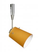 Besa Lighting RSP-511880-18-SN - Besa Spotlight With 18" Stem Tammi 3 Satin Nickel Amber Matte 1x50W Halogen Mr16