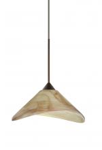 Besa Lighting RXP-191383-BR - Besa Pendant Hoppi Bronze Mocha 1x50W Halogen