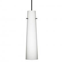 Besa Lighting X-567407-BK-277 - Besa Camino Pendant for Multiport Canopy Black Opal Matte 1x50W Halogen, 277V