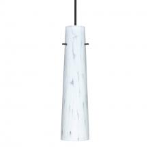 Besa Lighting XP-567419-BK-DIM010 - Besa Camino Pendant Black Carrera 1x50W Halogen, 0-10V Dimming