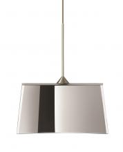 Besa Lighting XP-6773MR-SN - Besa Groove Pendant Mirror Satin Nickel 1x50W Halogen