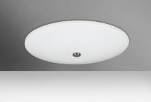 Besa Lighting RENFRO16WS-HAL - Besa, Renfro 16 Ceiling, White Sparkle, 2x40W G9 Halogen