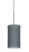 Besa Lighting 1XT-4404TN-LED-BR - Besa Stilo 7 Pendant Titan Bronze 1x5W LED