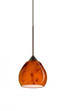 Besa Lighting X-5605HB-LED-BR - Besa Pendant For Multiport Canopy Tay Tay Bronze Habanero 1x5W LED