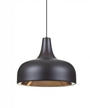 Besa Lighting X-PERSIA-LED-BR - Besa, Persia Cord Pendant For Multiport Canopy, Bronze Finish, 1x9W LED