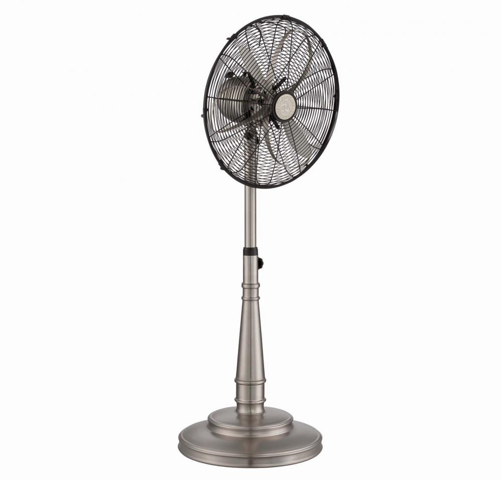 Satin Nickel Portable Fan