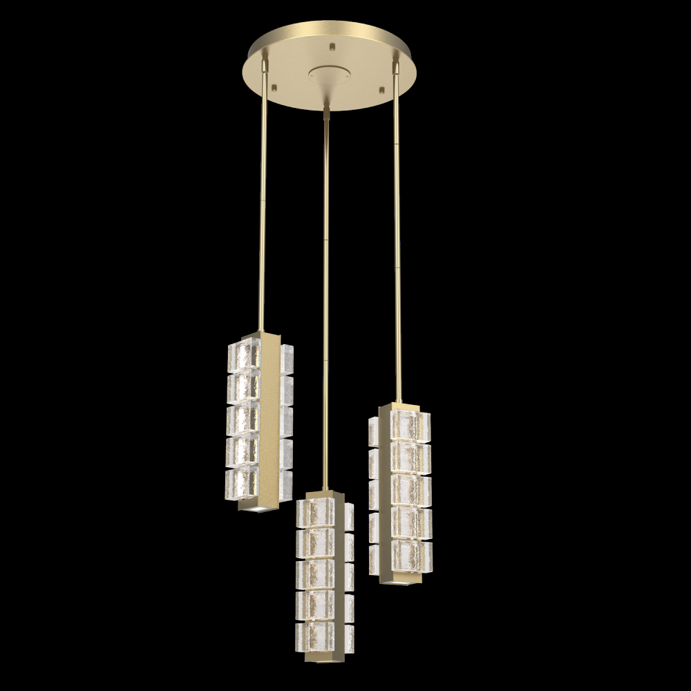 Tessera 3 Multi-Port-Gilded Brass