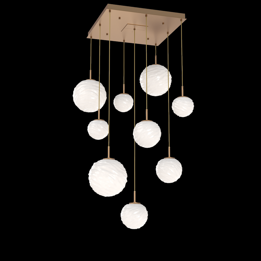 Gaia Square Multi-Pendant Chandelier