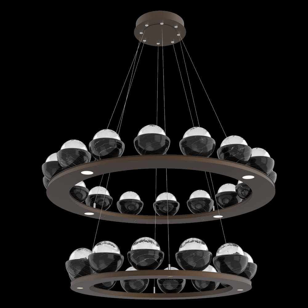 Cabochon Ring Chandelier
