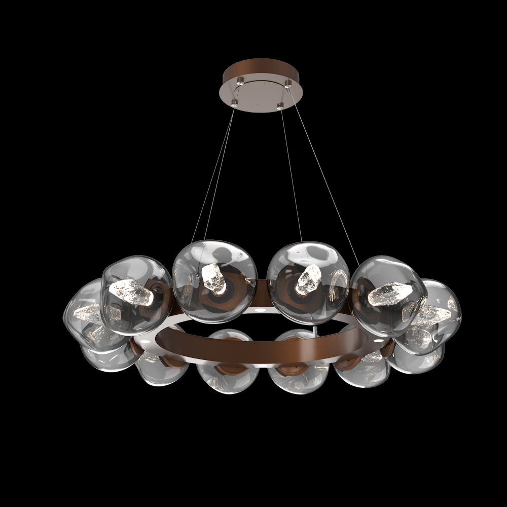 Luna Radial Ring Chandelier