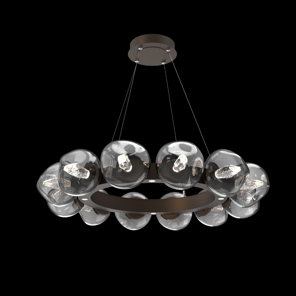 Luna Radial Ring Chandelier