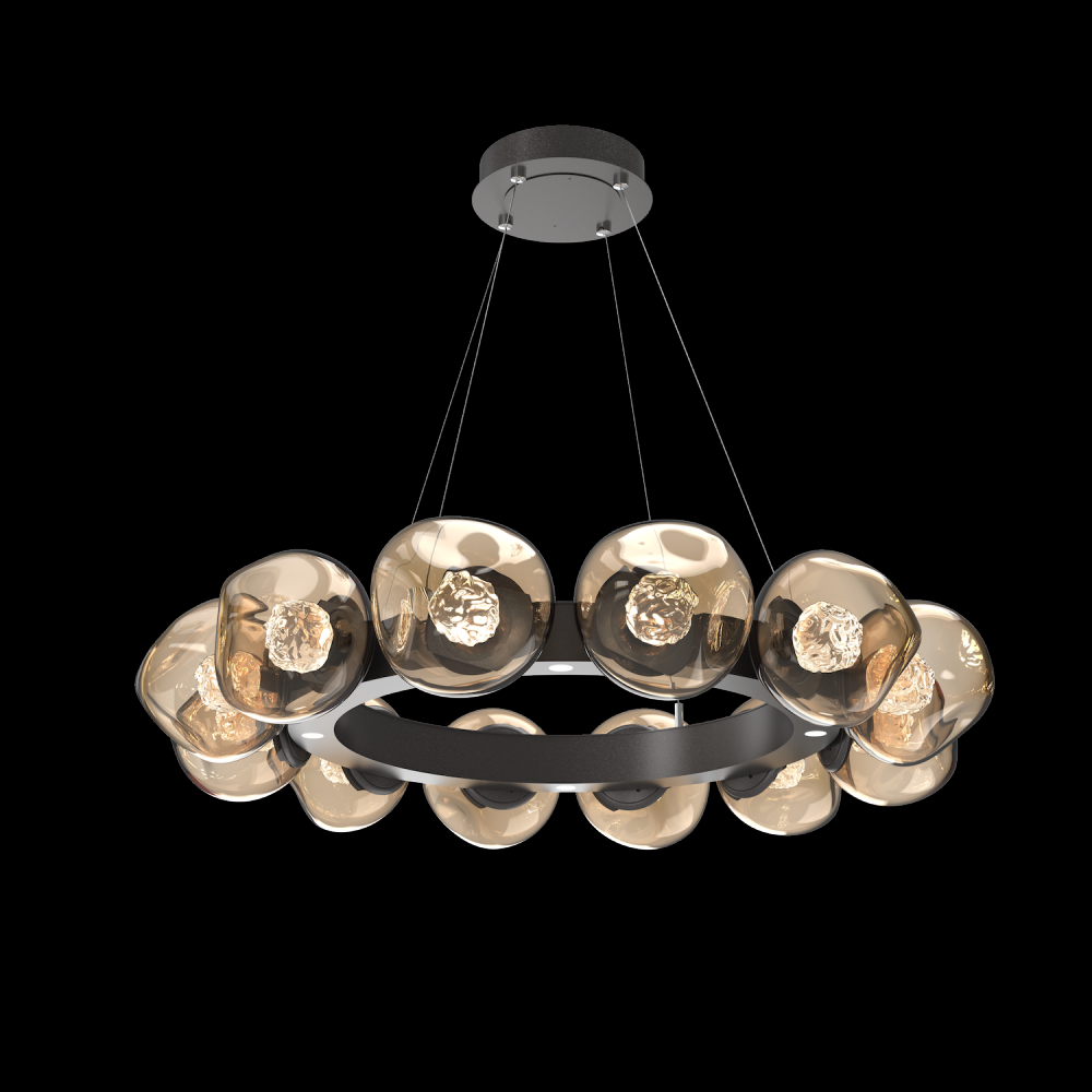 Luna Radial Ring Chandelier