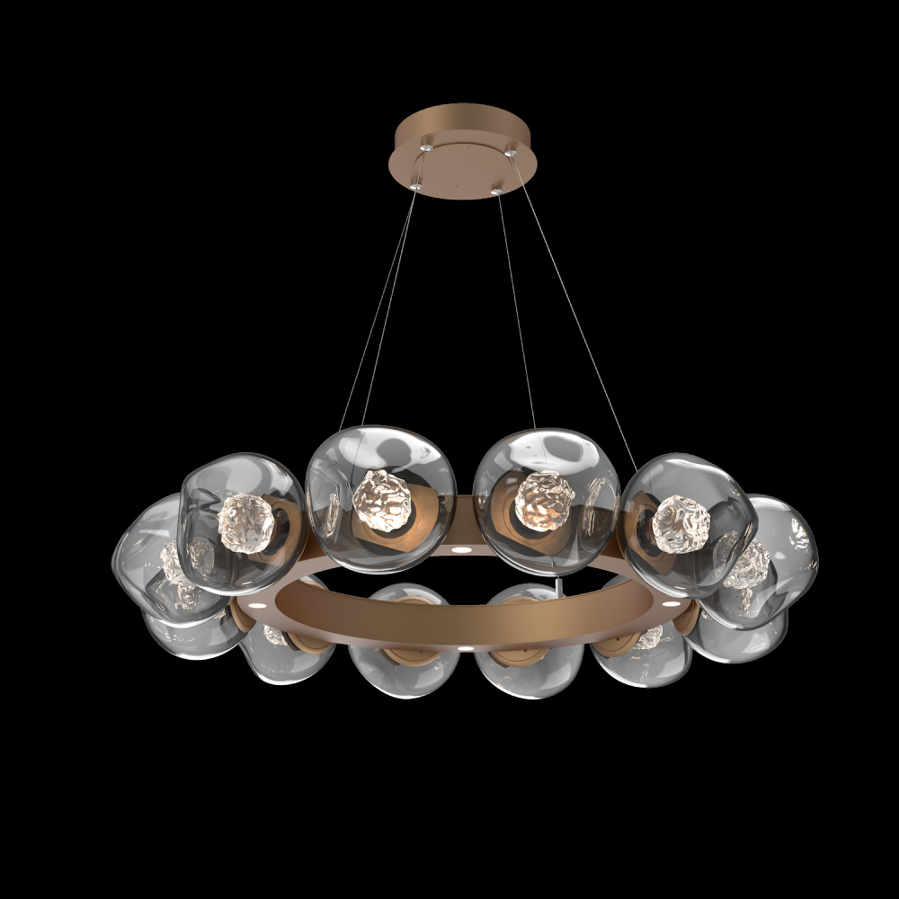 Luna Radial Ring Chandelier