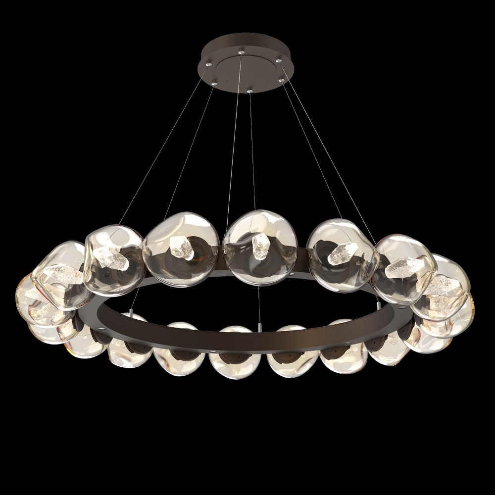 Luna Radial Ring Chandelier