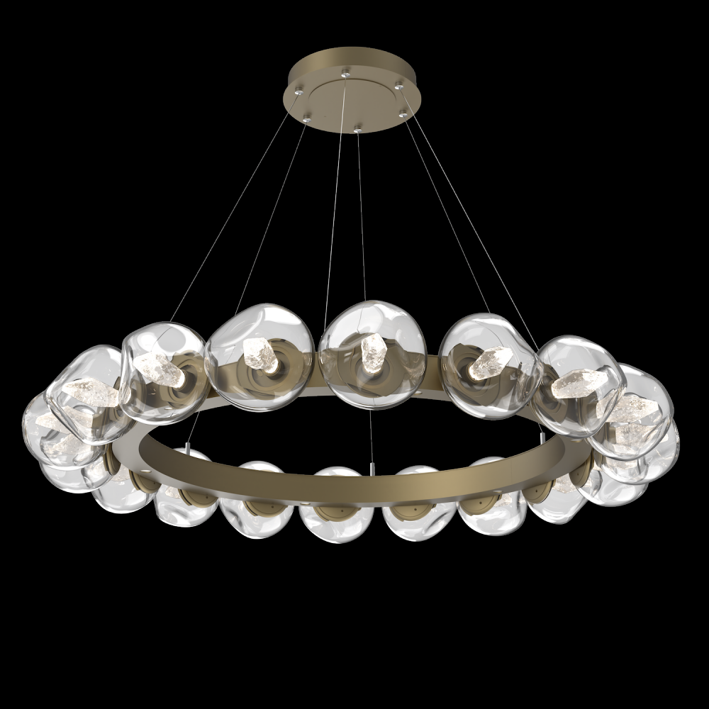 Luna Radial Ring Chandelier