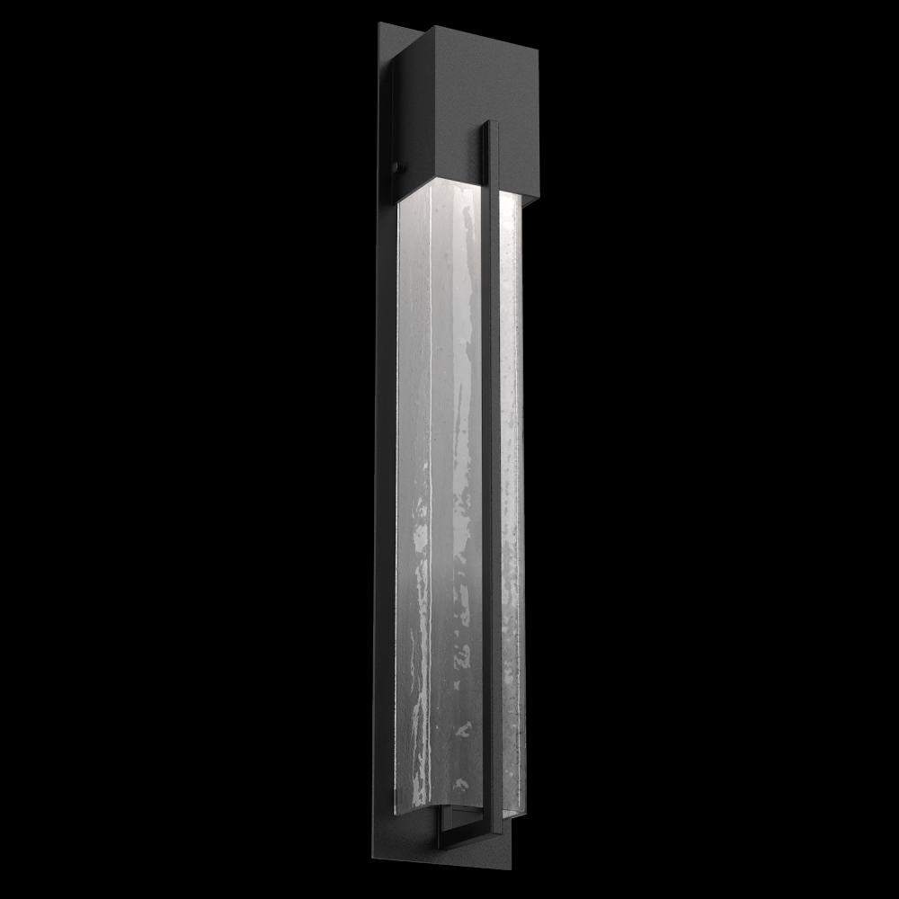 Outdoor XL Square Cover Sconce with Metalwork