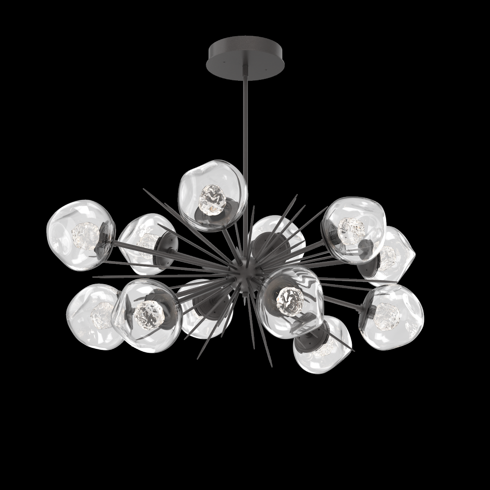 Luna Oval Starburst Chandelier