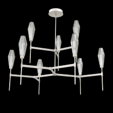 Hammerton CHB0049-54-BS-RS-001-L3 - Aalto Round Belvedere Chandelier-54-Metallic Beige Silver