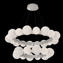 Hammerton CHB0092-2T-BS-WL-CA1-L3 - Gaia Radial Ring Chandelier