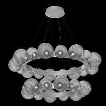 Hammerton CHB0092-2T-CS-S-CA1-L1 - Gaia Radial Ring Chandelier