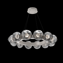 Hammerton CHB0095-36-BS-FS-CA1-L1 - Luna Radial Ring Chandelier