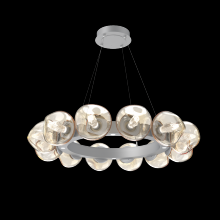 Hammerton CHB0095-36-CS-GA-CA1-L1 - Luna Radial Ring Chandelier