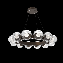 Hammerton CHB0095-36-FB-ZC-CA1-L1 - Luna Radial Ring Chandelier