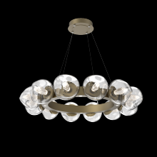 Hammerton CHB0095-36-GB-GC-CA1-L3 - Luna Radial Ring Chandelier