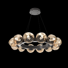 Hammerton CHB0095-36-GP-GB-CA1-L1 - Luna Radial Ring Chandelier