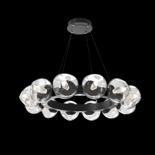 Hammerton CHB0095-36-MB-GC-CA1-L1 - Luna Radial Ring Chandelier