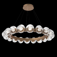 Hammerton CHB0095-48-NB-ZC-CA1-L3 - Luna Radial Ring Chandelier