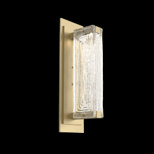 Hammerton IDB0090-01-GB-TL-L1 - Tabulo Sconce-Gilded Brass-Linea Cast Glass