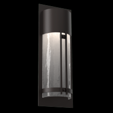 Hammerton ODB0054-19-SB-FG-L2 - Outdoor Half Round Cover Sconce - 19-Inch