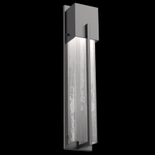 Hammerton ODB0055-23-AG-BG-G1 - Outdoor Tall Square Cover Sconce with Metalwork