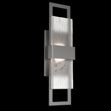 Hammerton ODB0085-01-AG-FG-L2 - Sasha 20" Sconce-Argento Grey-Frosted Granite