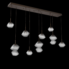 Hammerton PLB0089-09-FB-S-C01-L3 - Mesa Linear Pendant Chandelier