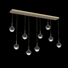 Hammerton PLB0093-09-GB-BC-C01-L1 - Cabochon Linear Pendant Chandelier