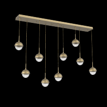 Hammerton PLB0093-09-GB-MC-C01-L1 - Cabochon Linear Pendant Chandelier