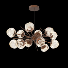 Hammerton PLB0095-0D-BB-FA-001-L3 - Luna Oval Starburst Chandelier