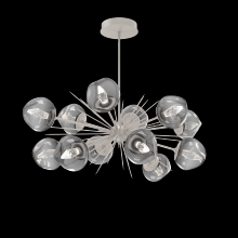 Hammerton PLB0095-0D-BS-GS-001-L3 - Luna Oval Starburst Chandelier