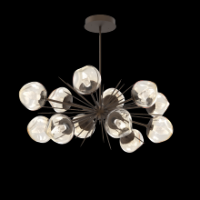 Hammerton PLB0095-0D-FB-GA-001-L1 - Luna Oval Starburst Chandelier