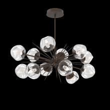 Hammerton PLB0095-0D-FB-GC-001-L3 - Luna Oval Starburst Chandelier