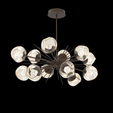 Hammerton PLB0095-0D-FB-ZA-001-L3 - Luna Oval Starburst Chandelier