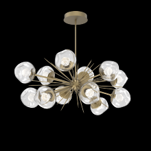 Hammerton PLB0095-0D-GB-ZC-001-L3 - Luna Oval Starburst Chandelier