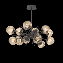 Hammerton PLB0095-0D-GP-FB-001-L3 - Luna Oval Starburst Chandelier